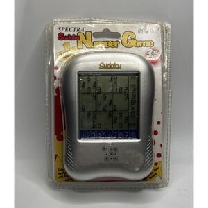 Sudoku Number Game SD10 Handheld Game Brand New  - Spectra - New In Package